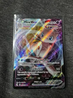 The Pokemon Company Mew VMAX 114/264 Fusion Strike Ultra Rare Full Art Holo - Image 1