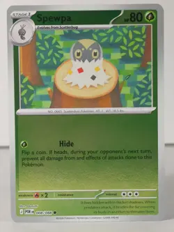 Spewpa - Reverse Holo - Perfect Order #008 - Pokemon - NM -T - Image 1