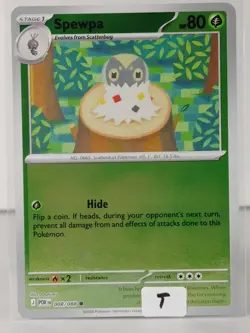 Spewpa - Reverse Holo - Perfect Order #008 - Pokemon - NM -T - Image 5
