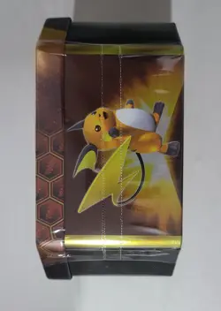 Pokemon TCG Hidden Fates Raichu Tin GX - Sealed, Half shrink wrap - Image 4