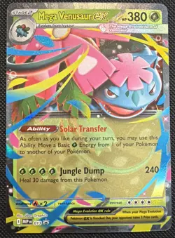 Pokemon Mega Evolution - Black Star Promo - MEP 013 Mega Venusaur ex PB-1 - Image 1