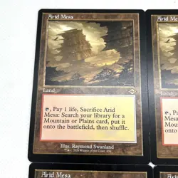 Arid Mesa Old Frame English Set Of 4 Mtg - Image 2