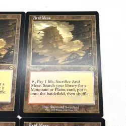Arid Mesa Old Frame English Set Of 4 Mtg - Image 3