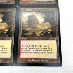 Arid Mesa Old Frame English Set Of 4 Mtg - Image 5