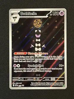 Pokemon TCG SVP 211 Black Star Promo Gothitelle Illustration Rare - NM - Image 1