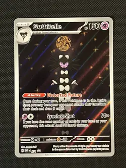 Pokemon TCG SVP 211 Black Star Promo Gothitelle Illustration Rare - NM - Image 5