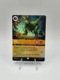 Disney Lorcana Rex - Protective Dinosaur (Epic) 206/204 Wilds Unknown Holo 🦖 - Image 1
