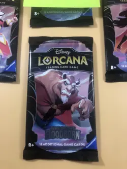 4X DISNEY LORCANA Rise of the Floodborn Booster Pack Lot ALL 3 ARTS + RANDOM ART - Image 2