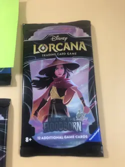 4X DISNEY LORCANA Rise of the Floodborn Booster Pack Lot ALL 3 ARTS + RANDOM ART - Image 3