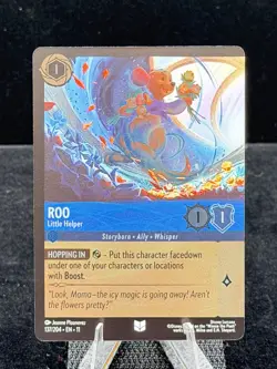 Disney Lorcana-Winterspell-Roo-Little Helper-#137-Cold Foil-M/NM - Image 1