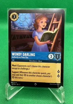 Wendy Darling - Authority on Peter Pan Into the Inklands Disney Lorcana - Image 1