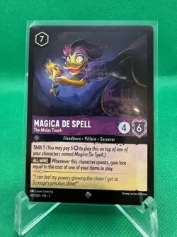 Magica De Spell - Midas Touch 49/204 Super Rare Disney Lorcana into the Inklands - Image 1