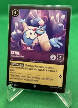 Genie - Supportive Friend | Disney Lorcana Into the Inklands | 38/204 | NM - Image 1