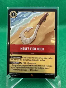 Maui's Fish Hook 132/204 Rare Disney Lorcana into the Inklands - Image 1