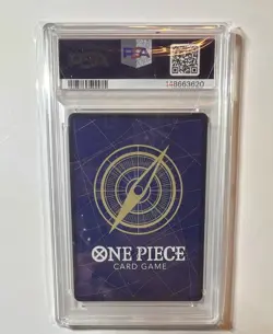 Bandai One Piece Card Game 2024 OP09 Nami 050 Japanese Holo Alt Art PSA 10 - Image 5