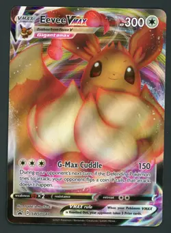 Eevee VMAX SWSH087 SWSH: Sword & Shield Promo Cards Holo LP - Image 1