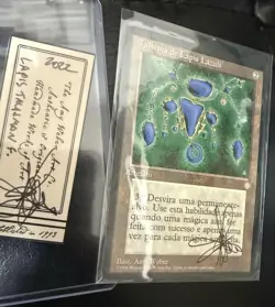 Artist Proof Copy Artifact Lapis Lazuli Talisman Mtg - Image 2