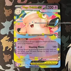 Mega Clefable 031/088 Perfect Order Pokemon Card TCG NM - Error/Miscut - Image 1