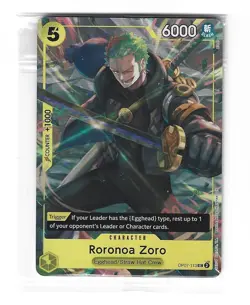 One Piece Card Game Roronoa Zoro OP07-113 (Illustration Box Vol.3) Promo sealed - Image 1