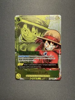 Monkey.D.Luffy P-106 NM (Winner Pack 2026 Vol. 2) One Piece Promotion Cards Foil - Image 1