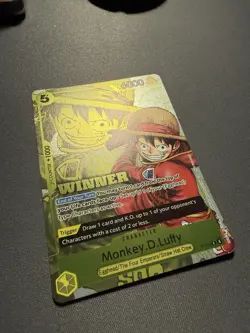 Monkey.D.Luffy P-106 NM (Winner Pack 2026 Vol. 2) One Piece Promotion Cards Foil - Image 3