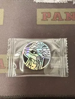 POKEMON CARD OFFICIAL COIN Miraidon prizm Chinese LIMITTED - Image 1
