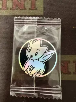POKEMON CARD OFFICIAL COIN Togetic prizm Chinese LIMITTED - Image 1