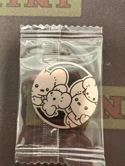 POKEMON CARD OFFICIAL COIN Maushold Chinese LIMITTED - Image 1