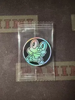 POKEMON CARD OFFICIAL COIN Froakie prizm Chinese LIMITTED - Image 1