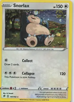 Snorlax - (Cosmos Holo) Holo Promo Miscellaneous Cards & Products 141/192 LP - Image 1