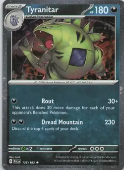 Tyranitar - (Cosmo Foil) Holo Promo Miscellaneous Cards & Products 135/193 LP - Image 1