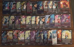 DRAGON BALL SUPER Fusion World Dual Evolution FB09 Lot Of 60 R RARE Foil Cards - Image 4