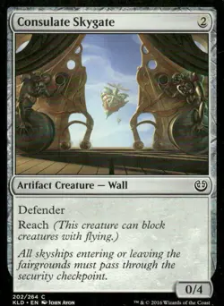 Consulate Skygate 202/264 Kaladesh MTG Magic the Gathering card - Image 1