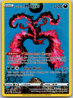 Galarian Moltres Promo SWSH: Sword & Shield Promo Cards Holo SWSH284 NM - Image 1