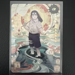 Kayou NARUTO Neji Hyuga NREA01-CR-003L5 COMIC RARE smriti collectible card TCG - Image 2