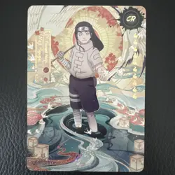 Kayou NARUTO Neji Hyuga NREA01-CR-003L5 COMIC RARE smriti collectible card TCG - Image 4