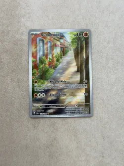 Pokemon TCG Sudowoodo Illustration Rare Card 219/193 Paldea Evolved - Image 1