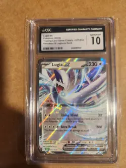Pokemon Lugia EX TCG Classic Holo Card 017/034 CGC 10 - Image 1