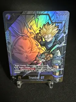 Trunks : GT FB09-110 Alternate Art Dual Evolution Dragon Ball Card English - Image 4