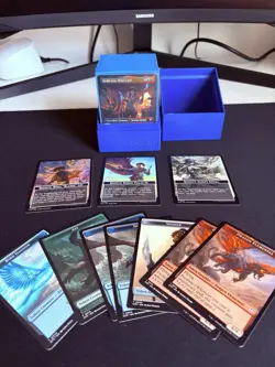 MTG - Quick Draw Preconstructed Commander Deck - COMPLETE - SLEEVED IN BOX - Image 2