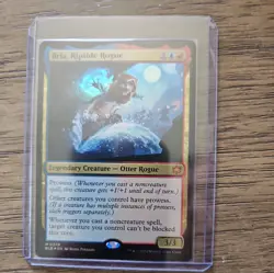 Magic: The Gathering Bria, Riptide Rogue Foil Rare Red Blue Bloomburrow 379 - Image 1