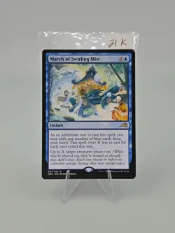 March of Swirling Mist NEO #61 NM Regular English Mtg Instant Blue - Image 3