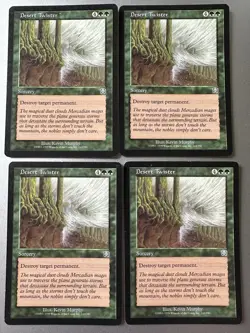 4x MTG Magic the Gathering Desert Twister (243/350) Mercadian Masques LP - Image 1