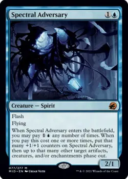 MTG Spectral Adversary Innistrad Midnight Hunt Mythic Creature Spirit NM - Image 2