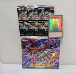 Yu-Gi-Oh! Phantom Revenge Booster Box - Plus 3 x OTS and PROMO CARD - SEALED - Image 1