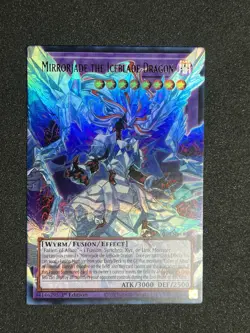 RA05-EN148 Mirrorjade the Iceblade Dragon Extended Art Ultra Rare YuGiOh - Image 1