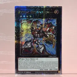 YuGiOh! Ryzeal Detonator (Quarter Century Secret) CRBR-EN007 1st Edition NM - Image 1