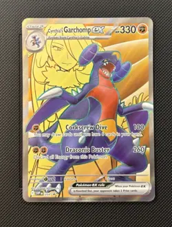 Cynthia's Garchomp ex SVP 204 - Pokemon SV Black Star Promos - Holo Promo (NM) - Image 1