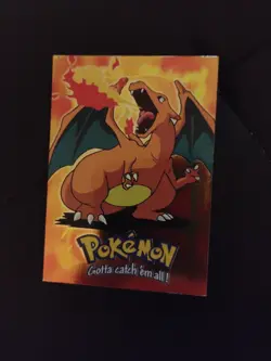 Charizard E6 Topps Pokemon the First Movie 1999 Holo Foil - Image 1