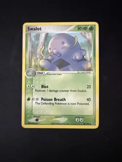 Pokemon TCG Swalot EX Emerald 40/106 Regular Uncommon Non Holo 2005 - Image 1